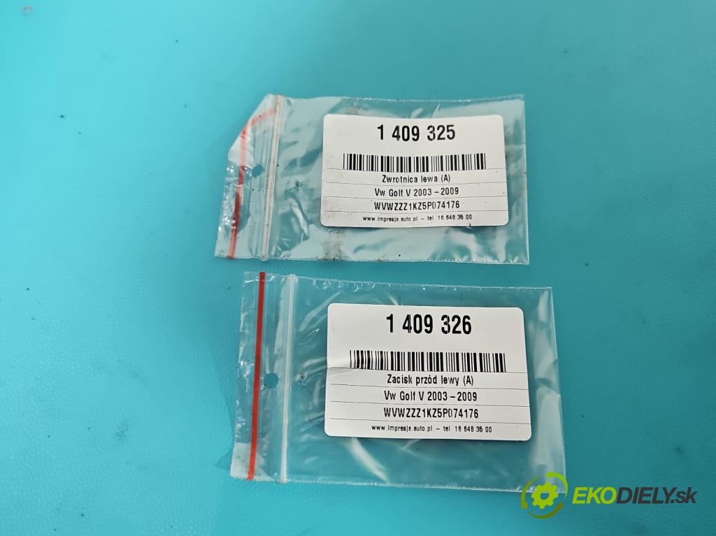 Vw Golf V 2003-2009 2.0 tdi 140 HP manual 103 kW 1968 cm3 5- náboj ľavé  (Náboje)