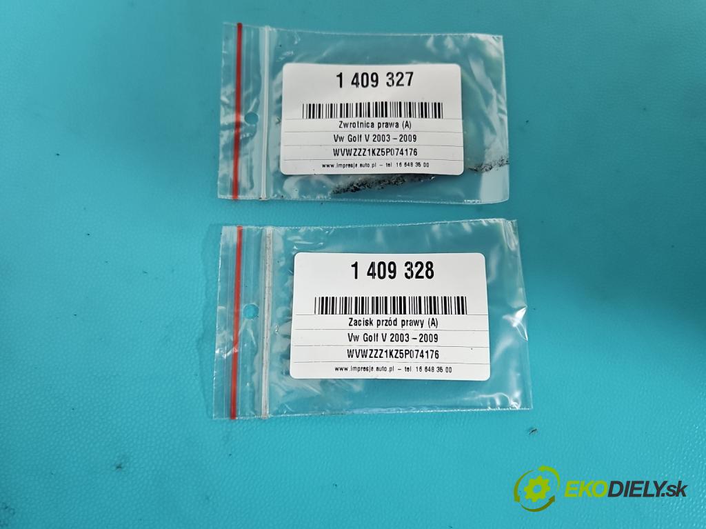 Vw Golf V 2003-2009 2.0 tdi 140 HP manual 103 kW 1968 cm3 5- náboj pravé  (Náboje)