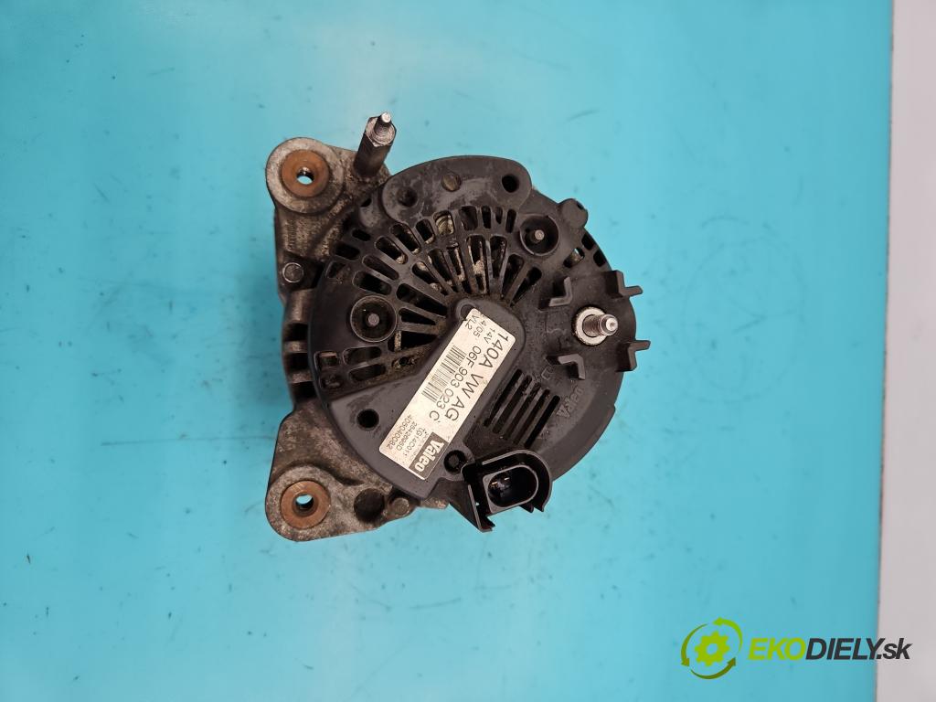 Vw Golf V 2003-2009 2.0 tdi 140 HP manual 103 kW 1968 cm3 5- Alternator 06F903023C (Alternátory)