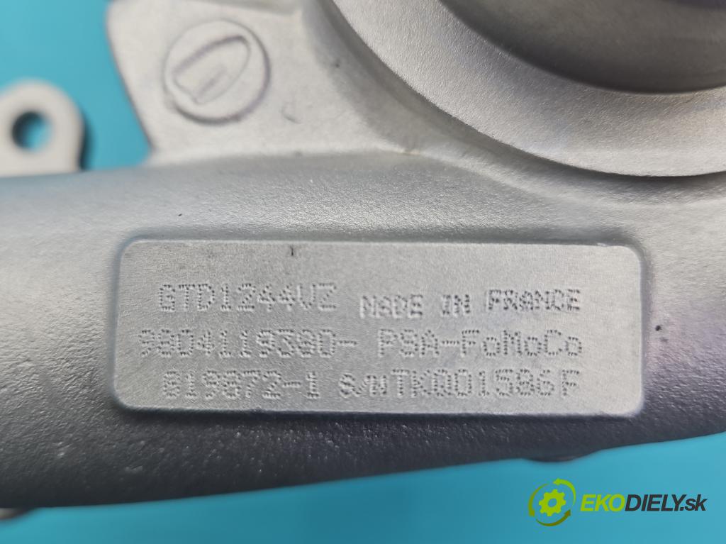 Peugeot 508 2010-2018 1.6 hdi 120 hp automatic 88 kW 1560 cm3 4- Turbodmychadlo repasováno 819872-1