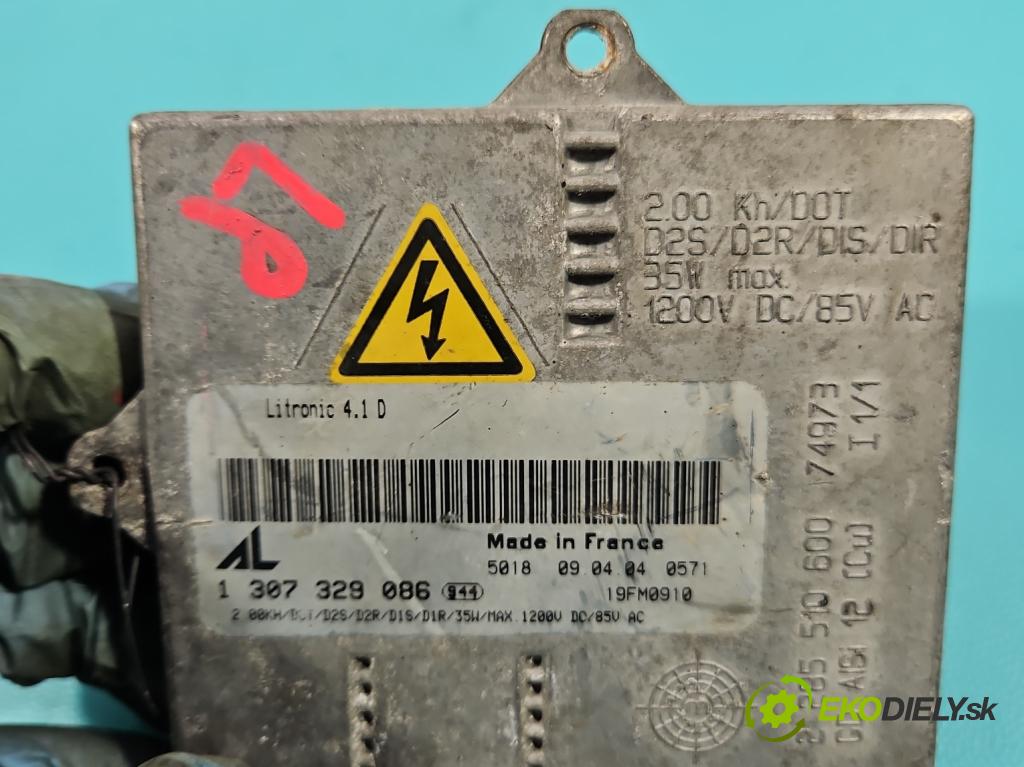 Vw Golf V 2003-2009 2.0 tdi 140 HP manual 103 kW 1968 cm3 5- střídač: xenon 1307329086 (Riadiaca jednotka xenónu)