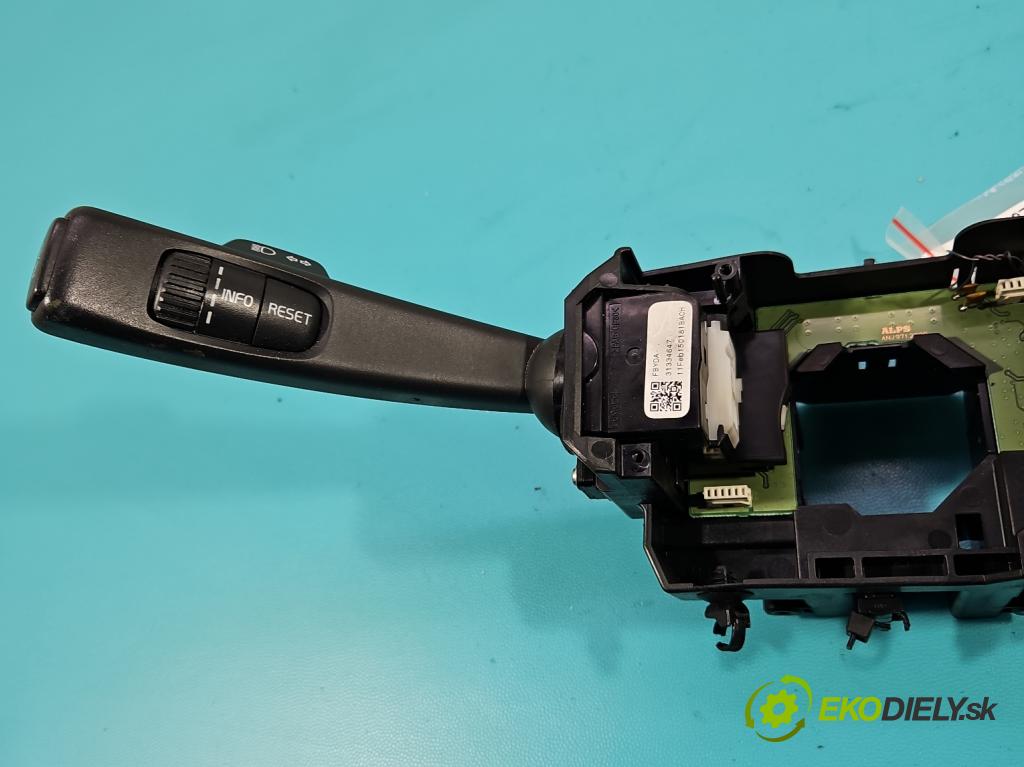 Volvo S60 II 2010-2018 2.0 D3 163 HP manual 120 kW 1984 cm3 4- prepínač komplex: 31264164 (Prepínače, spínače, tlačidlá a ovládače kúrenia)
