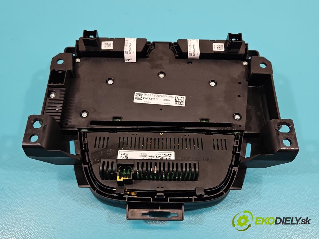 Opel Astra IV 2009-2015 1.4 T 140 hp manual 103 kW 1362 cm3 5- palubní deska panel topení 13435144