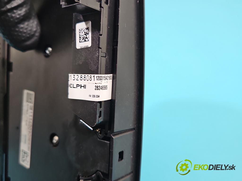 Opel Astra IV 2009-2015 1.4 T 140 hp manual 103 kW 1362 cm3 5- palubní deska panel topení 13435144
