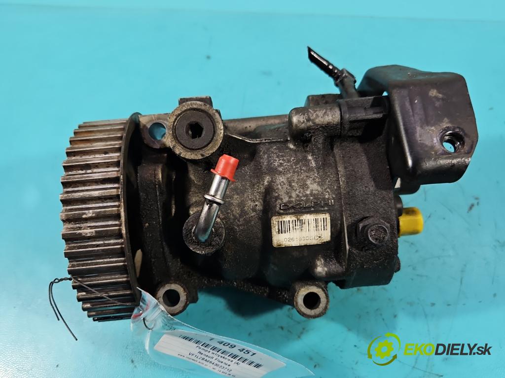 Renault Fluence 1.5 dci 86 HP manual 63 kW 1461 cm3 4- čerpadlo vstrekovacia  (Vstrekovacie čerpadlá)