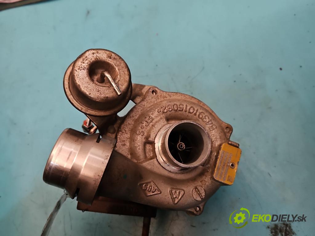 Renault Fluence 1.5 dci 86 hp manual 63 kW 1461 cm3 4- Turbodmychadlo 54359710029 (Turbodúchadla (kompletní))