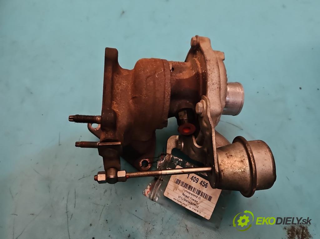 Renault Fluence 1.5 dci 86 hp manual 63 kW 1461 cm3 4- Turbodmychadlo 54359710029 (Turbodúchadla (kompletní))