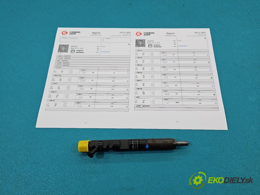 Renault Fluence 1.5 dci 86 hp manual 63 kW 1461 cm3 4- vstřikovač 28232251 (Vstřikovače)