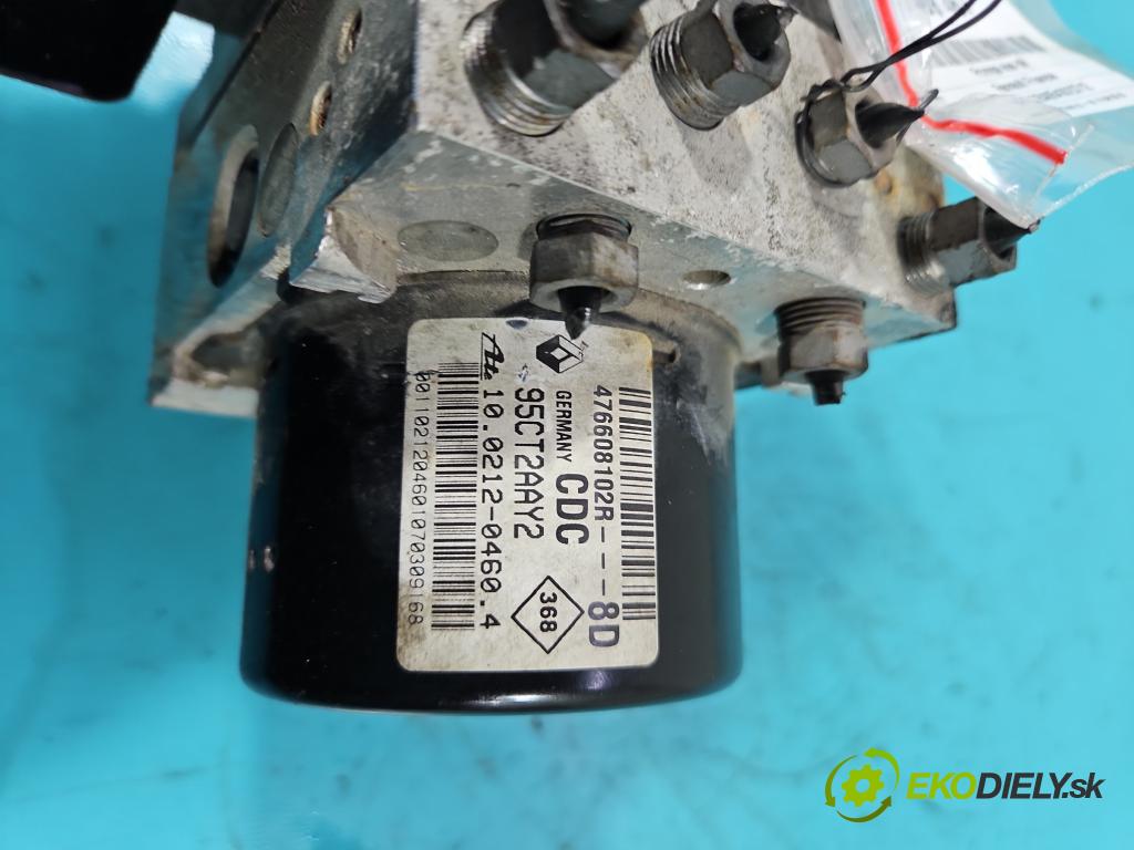 Renault Fluence 1.5 dci 86 HP manual 63 kW 1461 cm3 4- čerpadlo abs 476608102R (Pumpy ABS)