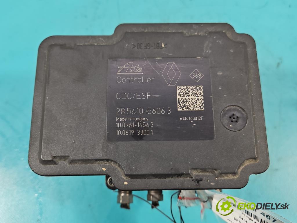 Renault Fluence 1.5 dci 86 HP manual 63 kW 1461 cm3 4- čerpadlo abs 476608102R (Pumpy ABS)