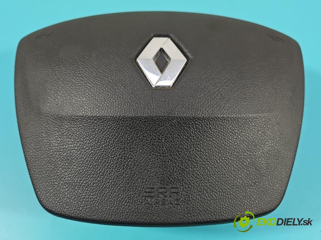 Renault Fluence 1.5 dci 86 HP manual 63 kW 1461 cm3 4- airbag vzduch: Řidiči: 985700006R (Airbagy)