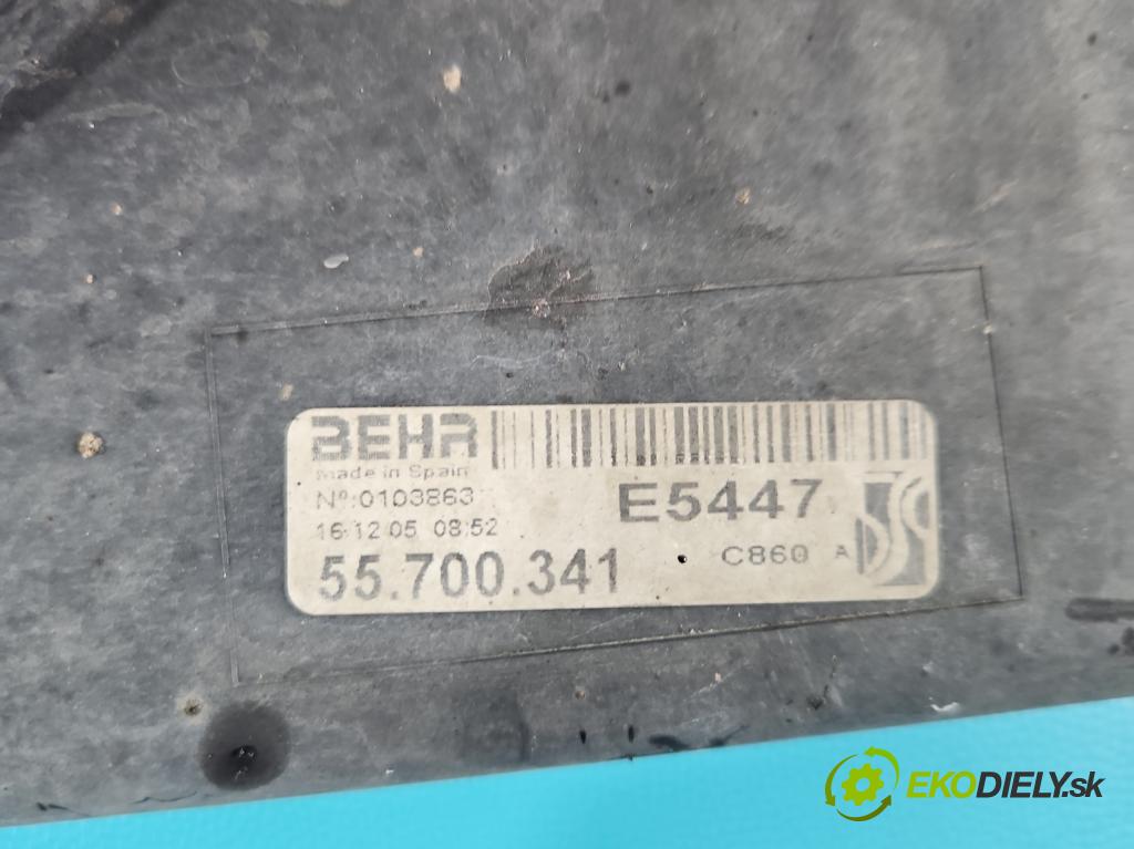 Fiat Punto Grande 1.2 8V 65 HP manual 48 kW 1242 cm3 3- Ventilátor chladiča 55700995