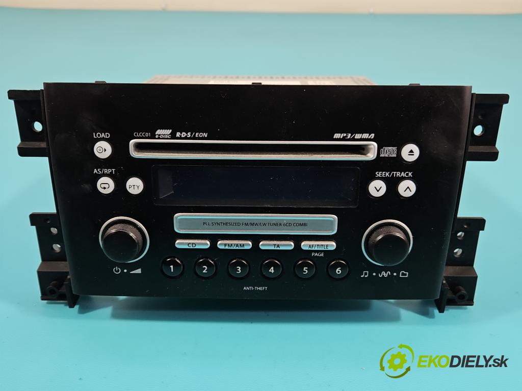 Suzuki Grand Vitara II 2005-2014 2.0 16V 140 HP manual 103 kW 1995 cm3 5- Radio originál 39101-65JS0