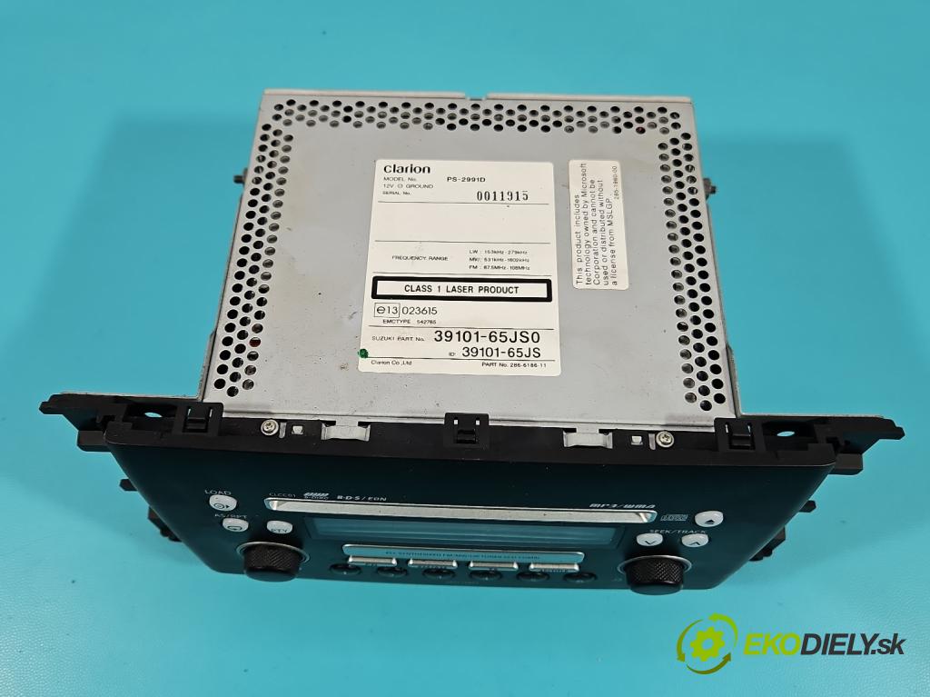 Suzuki Grand Vitara II 2005-2014 2.0 16V 140 HP manual 103 kW 1995 cm3 5- Radio originál 39101-65JS0