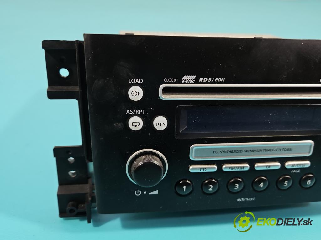 Suzuki Grand Vitara II 2005-2014 2.0 16V 140 HP manual 103 kW 1995 cm3 5- Radio originál 39101-65JS0