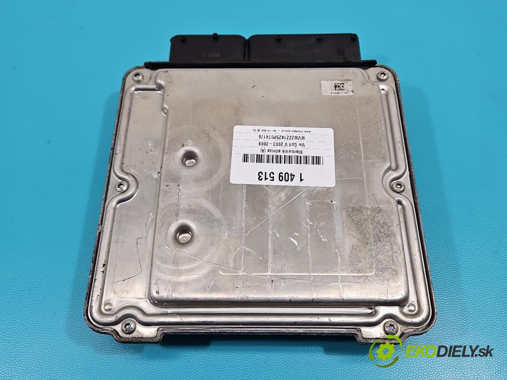 Vw Golf V 2003-2009 2.0 tdi 140 HP manual 103 kW 1968 cm3 5- riadiaca jednotka motora 03G906016FM