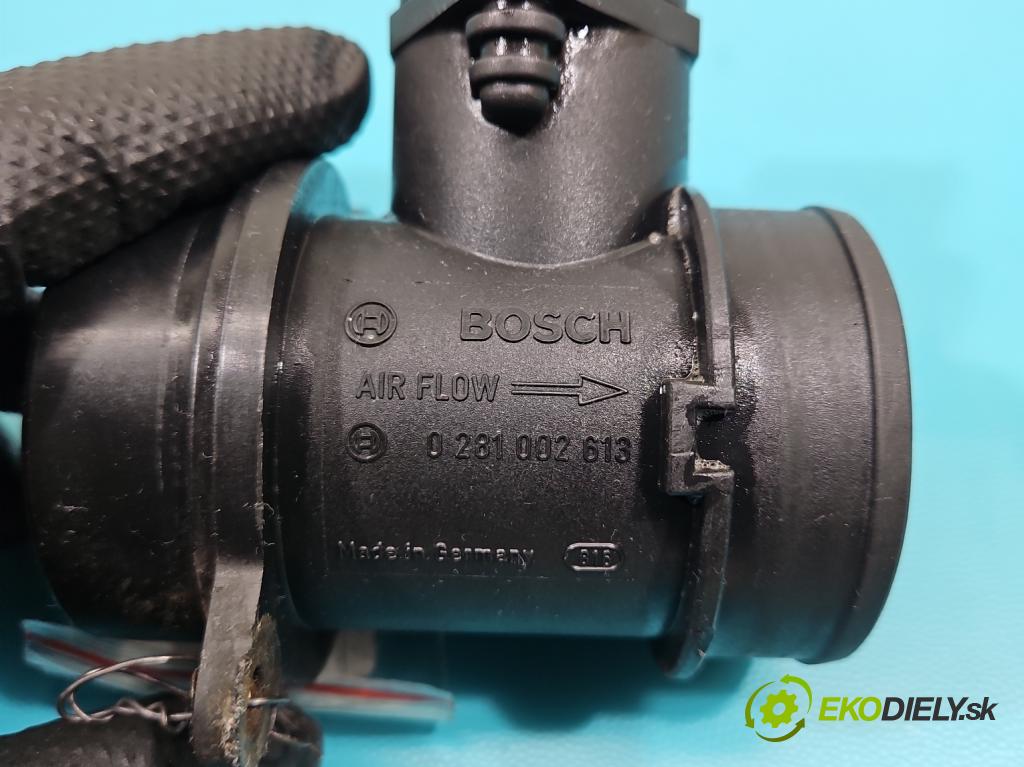 Lancia Ypsilon II 2003-2011 1,3.0 jtd 69KM manual 51 kW 1248 cm3 3- průtokoměr: 0281002613 (Váhy vzduchu)