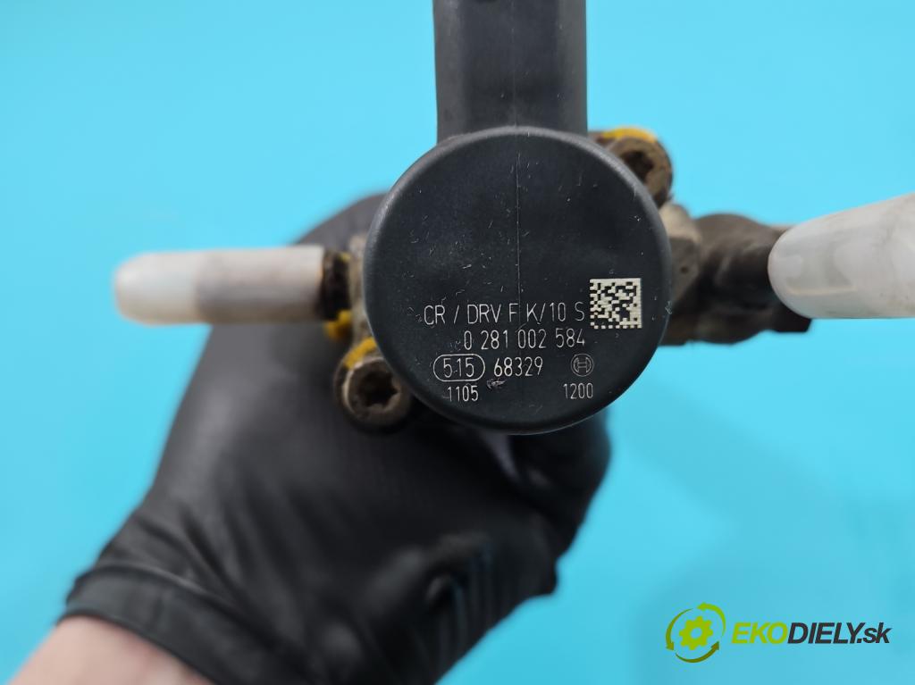 Lancia Ypsilon II 2003-2011 1,3.0 jtd 69KM manual 51 kW 1248 cm3 3- lišta vstrekovacia 0445214044 (Vstrekovacie lišty)