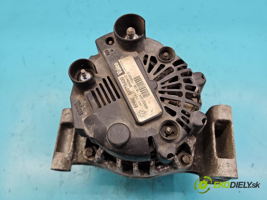 Lancia Ypsilon II 2003-2011 1,3.0 jtd 69KM manual 51 kW 1248 cm3 3- Alternator 51718499 (Alternátory)