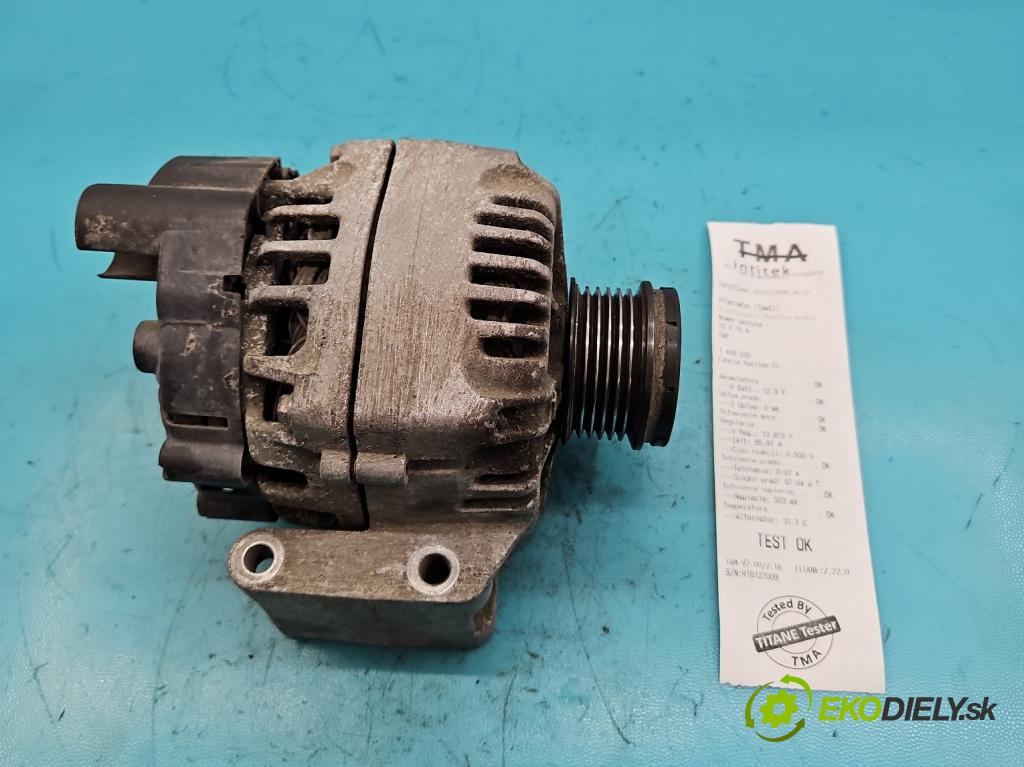 Lancia Ypsilon II 2003-2011 1,3.0 jtd 69KM manual 51 kW 1248 cm3 3- Alternator 51718499 (Alternátory)
