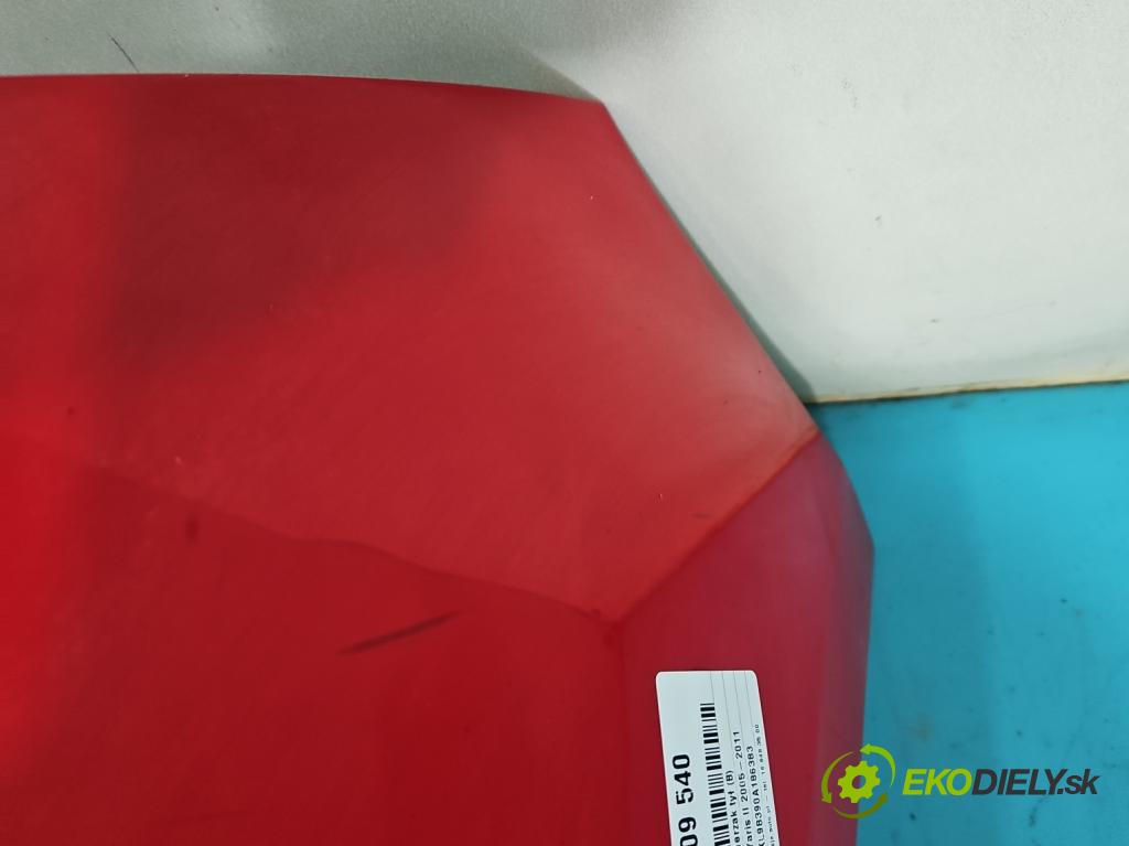 Toyota Yaris II 2005-2011 1.3 vvti 87 hp manual 64 kW 1298 cm3 5- nárazník zadní (Ostatné)