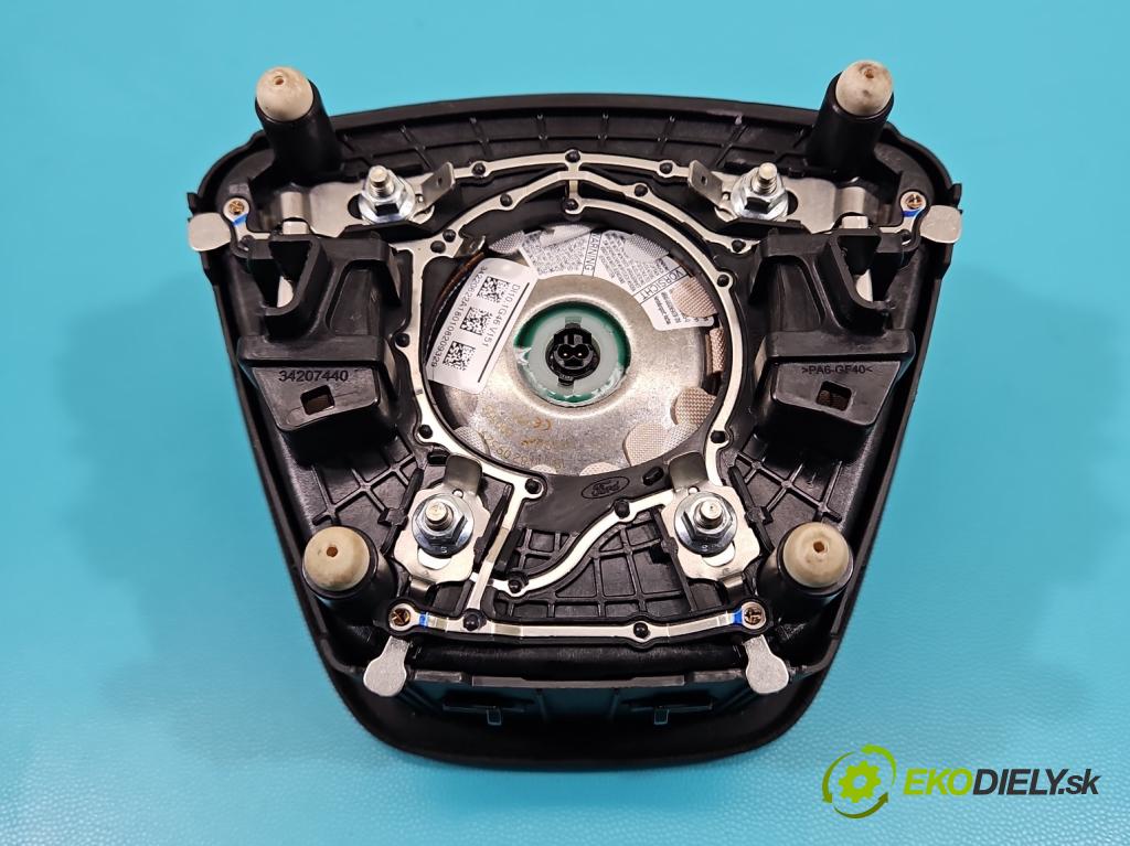Ford Fiesta MK8 2016-2023 1.1 71 HP manual 52 kW 1084 cm3 5- airbag vzduch: Řidiči: H1BB-A042B85-AAW (Airbagy)