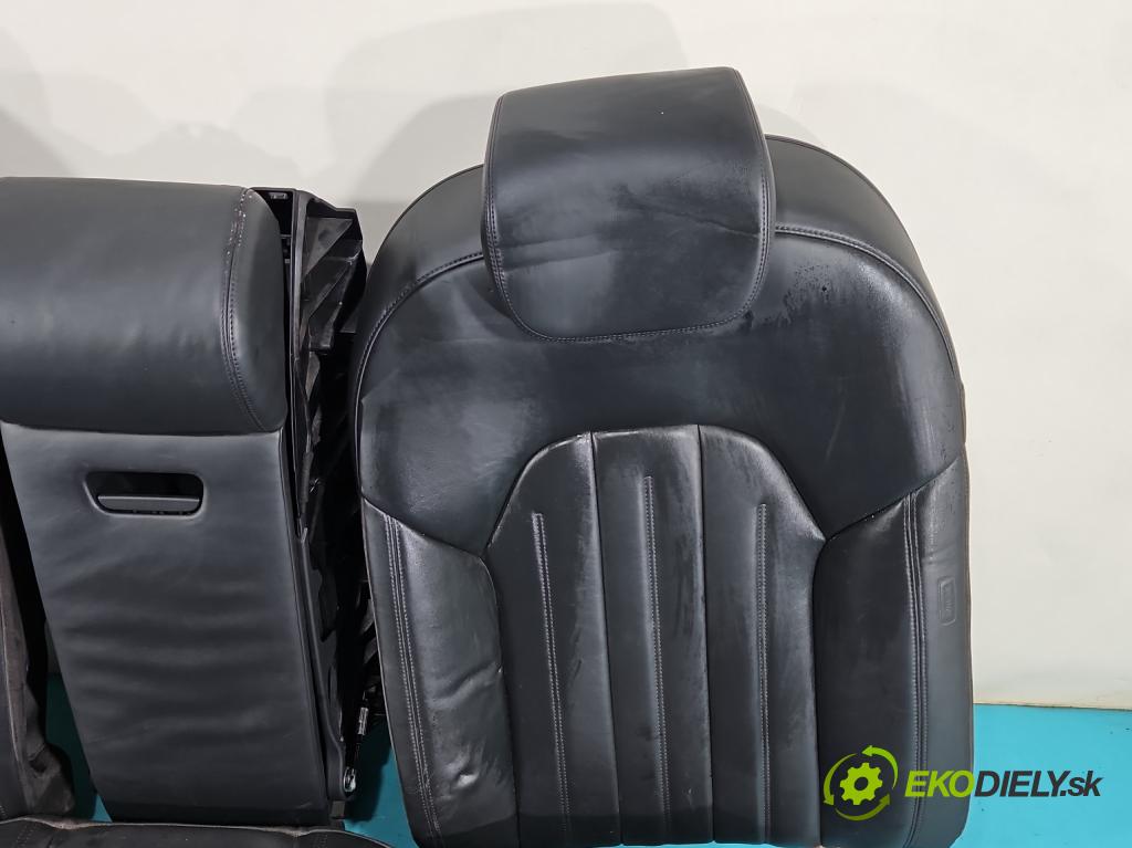 Audi A8 D4 2009-2017 3.0 V6 tdi 250 HP automatic 184 kW 2967 cm3 4- Pohovka: zadné  (Sedačky, sedadlá)