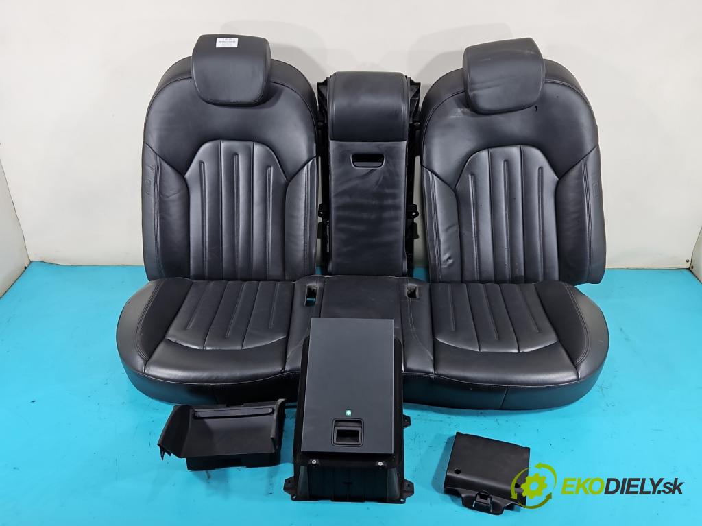 Audi A8 D4 2009-2017 3.0 V6 tdi 250 HP automatic 184 kW 2967 cm3 4- Pohovka: zadné  (Sedačky, sedadlá)