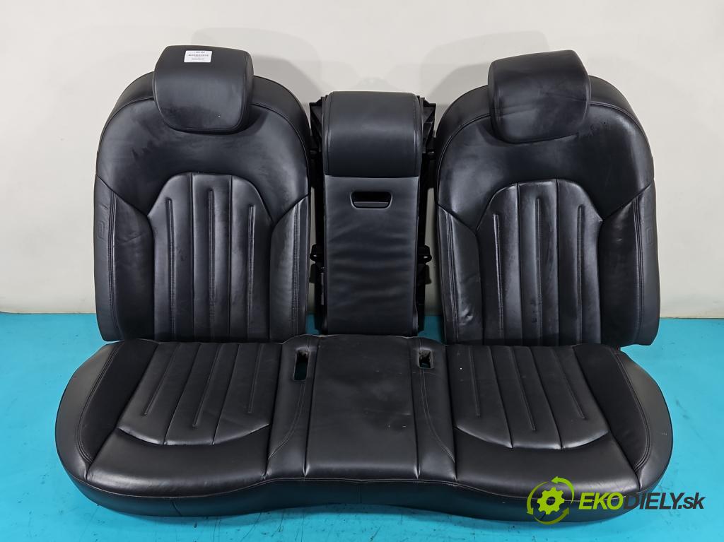 Audi A8 D4 2009-2017 3.0 V6 tdi 250 HP automatic 184 kW 2967 cm3 4- Pohovka: zadné  (Sedačky, sedadlá)