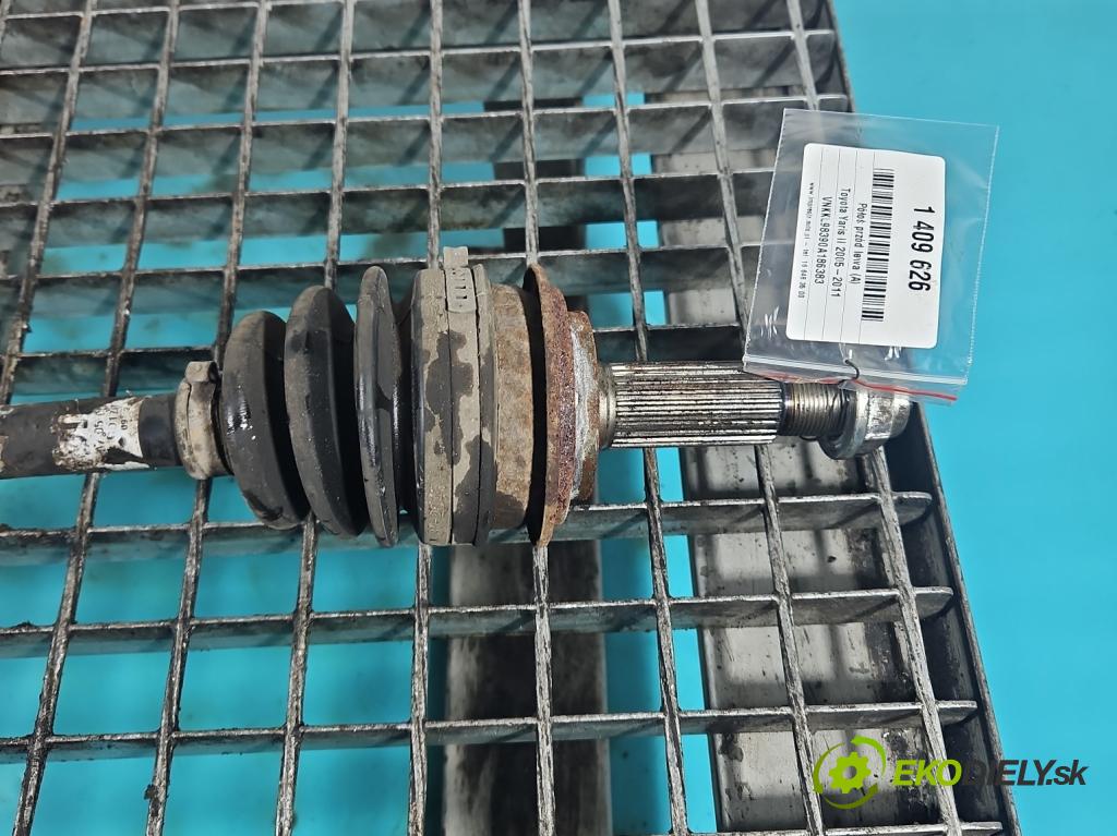 Toyota Yaris II 2005-2011 1.3 vvti 87 HP manual 64 kW 1298 cm3 5- poloos predné ľavé