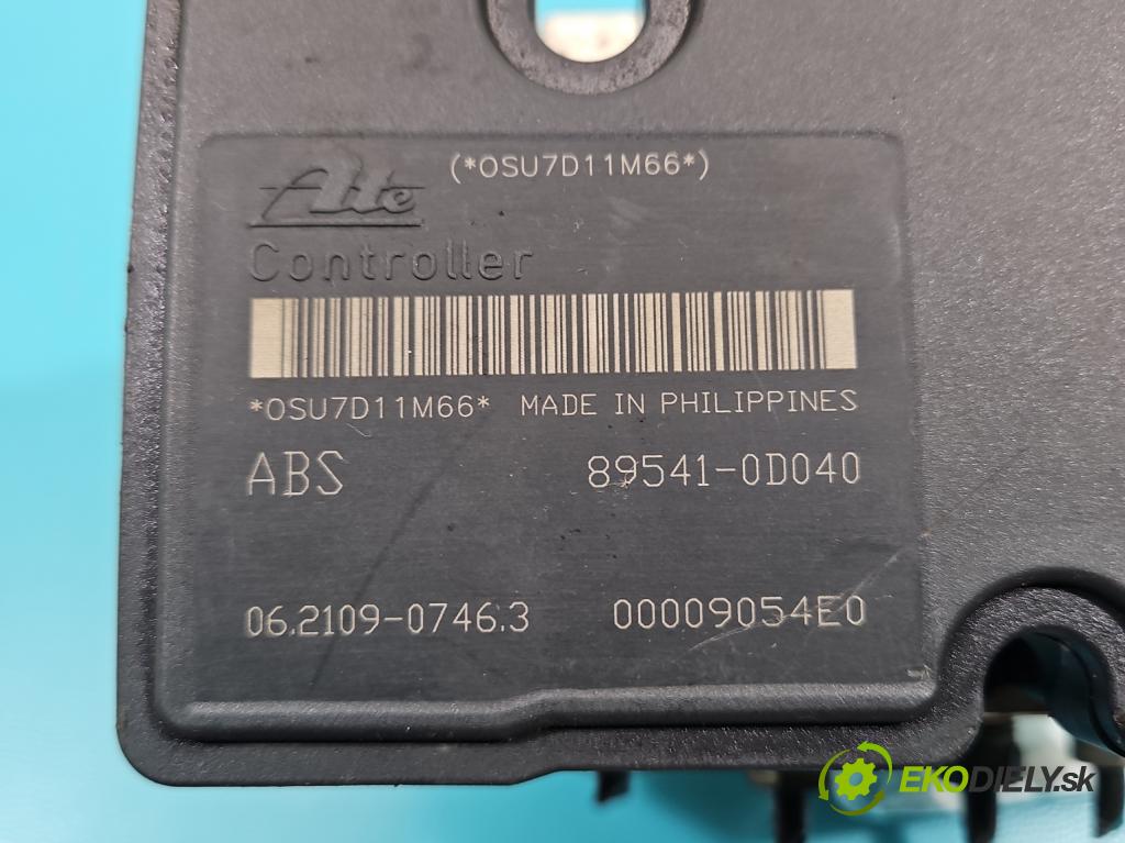 Toyota Yaris II 2005-2011 1.3 vvti 87 HP manual 64 kW 1298 cm3 5- čerpadlo abs 44510-0D031 (Pumpy ABS)