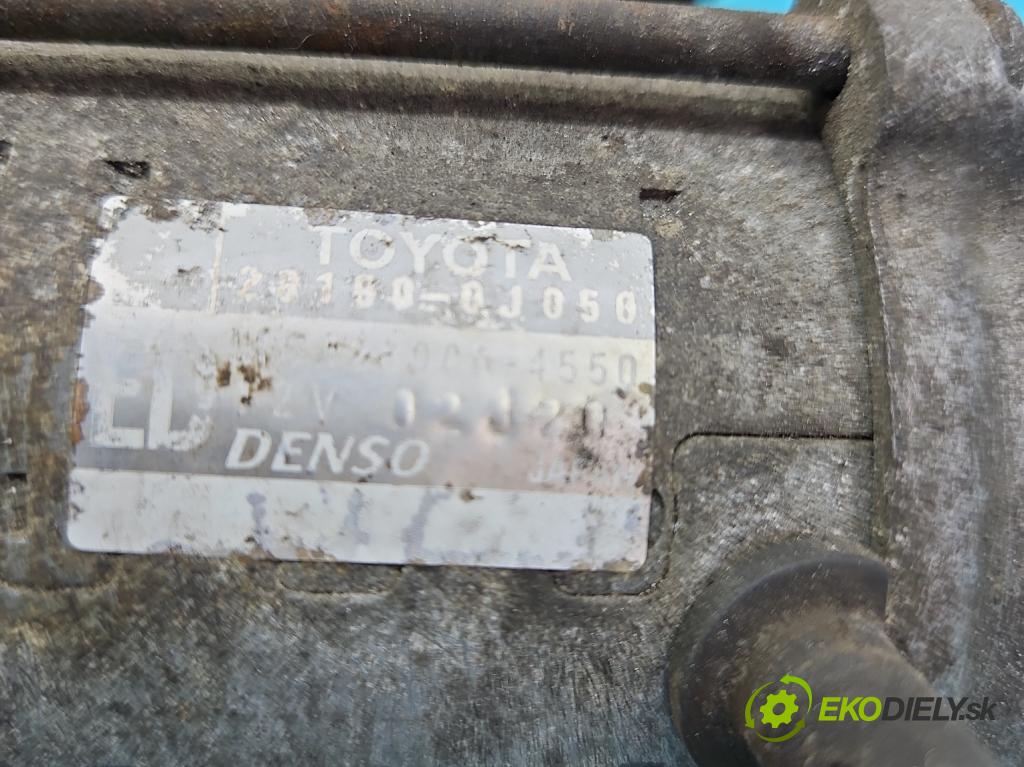 Toyota Yaris II 2005-2011 1.3 vvti 87 HP manual 64 kW 1298 cm3 5- štartér 28100-0J050 (Štartéry)