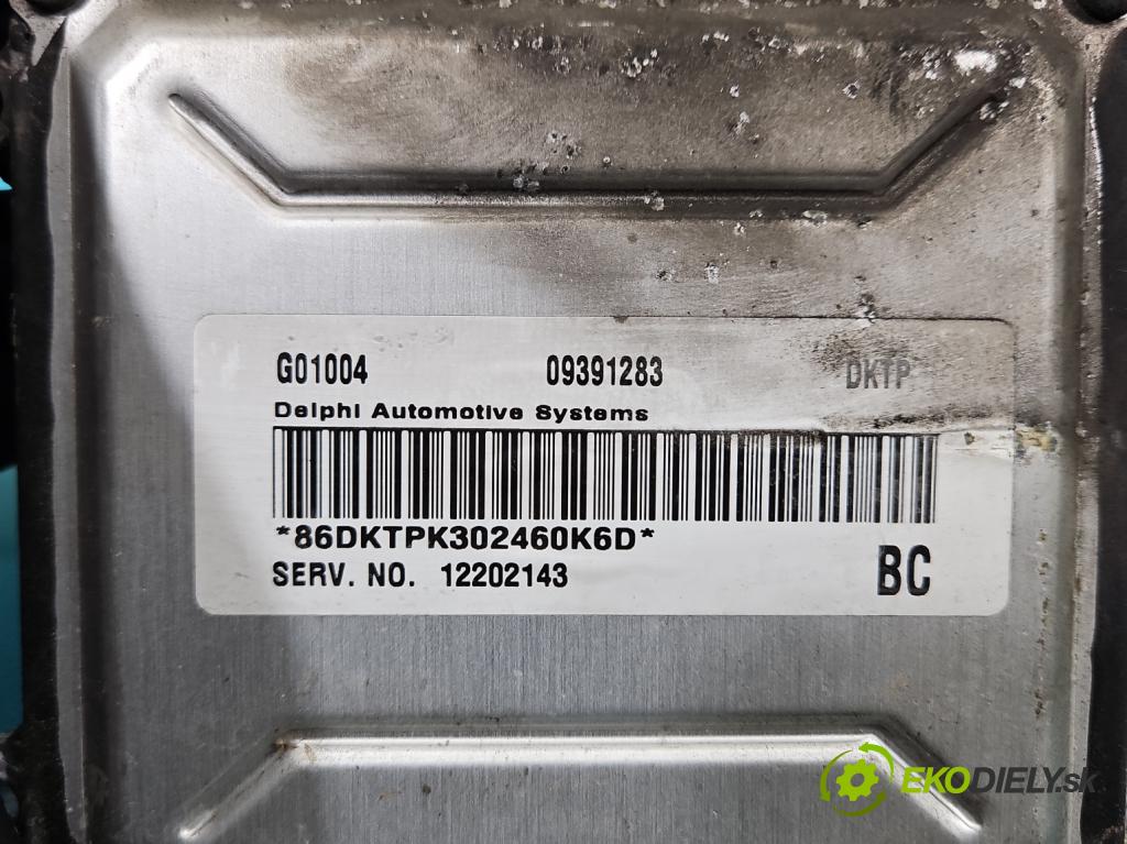 Opel Astra II 1998-2009 2.2 16V 147 HP manual 108 kW 2198 cm3 2- riadiaca jednotka motora 09391283
