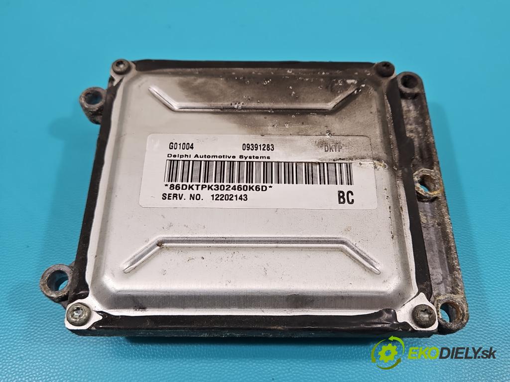 Opel Astra II 1998-2009 2.2 16V 147 HP manual 108 kW 2198 cm3 2- riadiaca jednotka motora 09391283