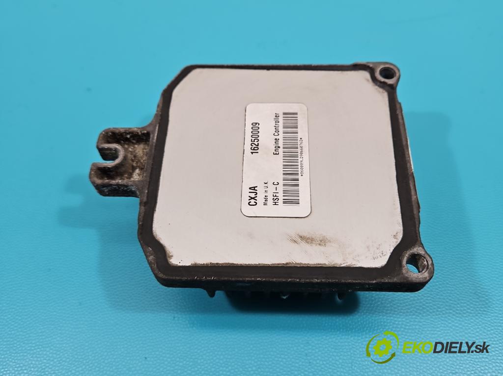 Opel Zafira A 1999-2005 1.6 16V 101 HP manual 74 kW 1598 cm3 5- riadiaca jednotka motora 16250009