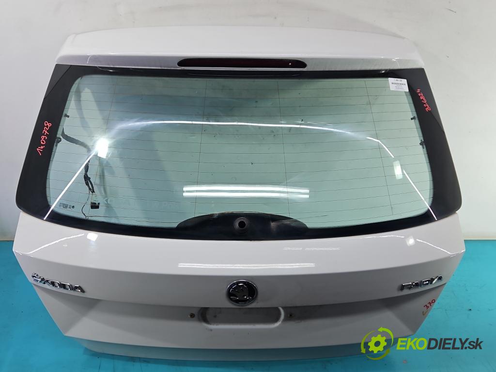 Skoda Fabia III 2014- 1.0 mpi 75 hp manual 55 kW 999 cm3 5- zadní kufrové dveře  (Zadní kapoty)