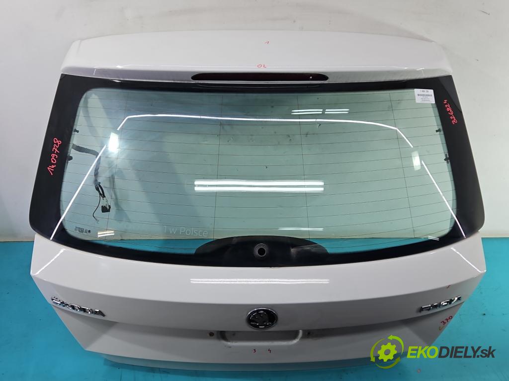 Skoda Fabia III 2014- 1.0 mpi 75 hp manual 55 kW 999 cm3 5- zadní kufrové dveře  (Zadní kapoty)