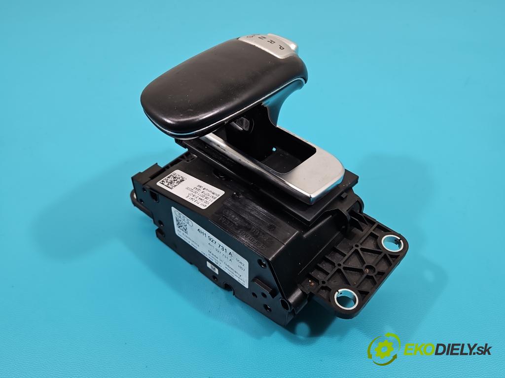 Audi A8 D4 2009-2017 3.0 V6 tdi 250 HP automatic 184 kW 2967 cm3 4- Páka: Změny: stupeň,rýchlosť 4H1927731A (Rýchlostná páka (kulisa))