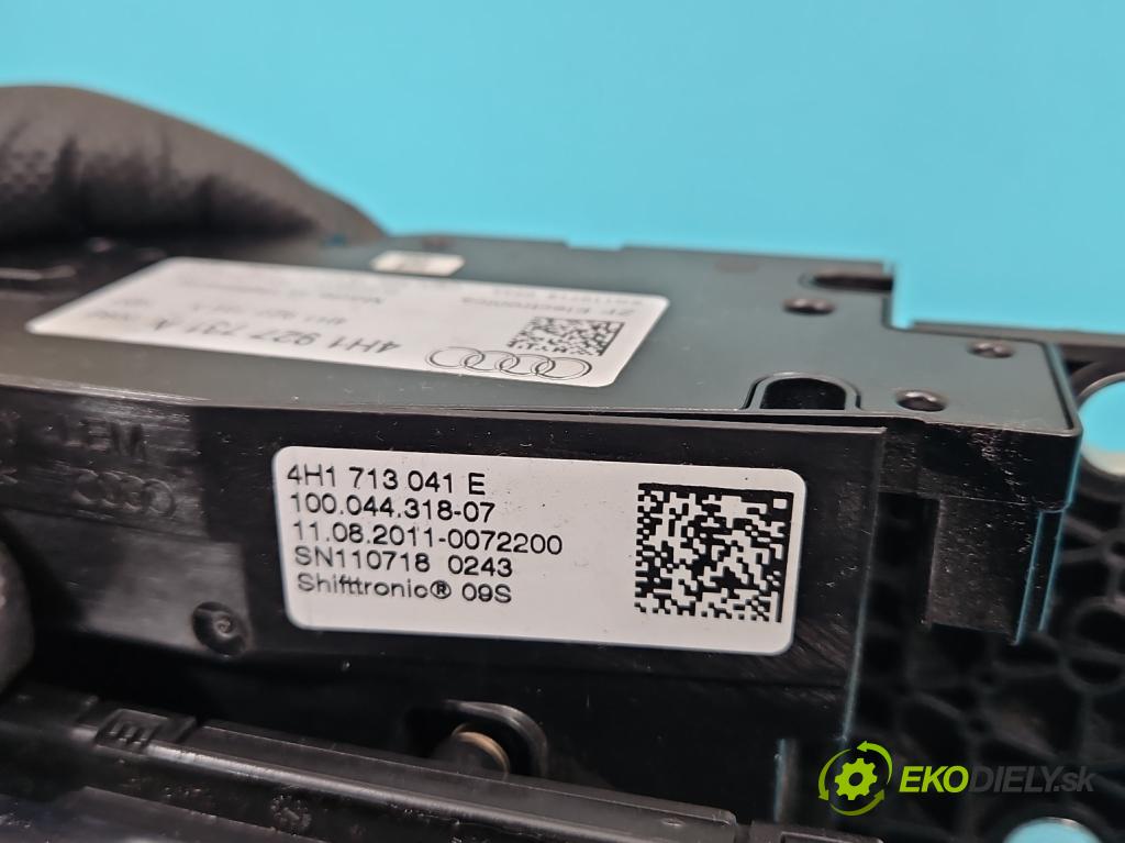 Audi A8 D4 2009-2017 3.0 V6 tdi 250 HP automatic 184 kW 2967 cm3 4- Páka: Změny: stupeň,rýchlosť 4H1927731A (Rýchlostná páka (kulisa))