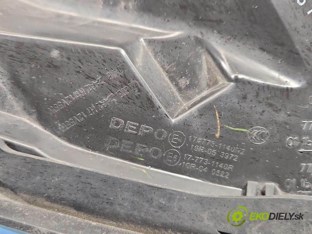 Volvo S60 II 2010-2018 2.0 D3 163 HP manual 120 kW 1984 cm3 4- Reflektor: pravý  (Pravé)