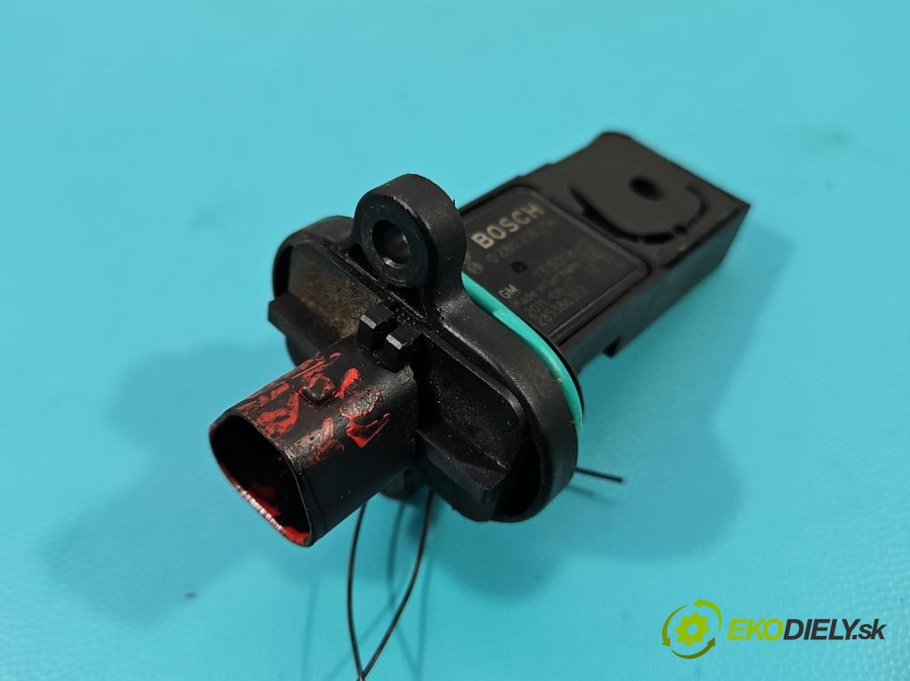 Opel Astra IV 2009-2015 1.4 T 140 HP manual 103 kW 1362 cm3 5- průtokoměr: 0280218254 (Váhy vzduchu)