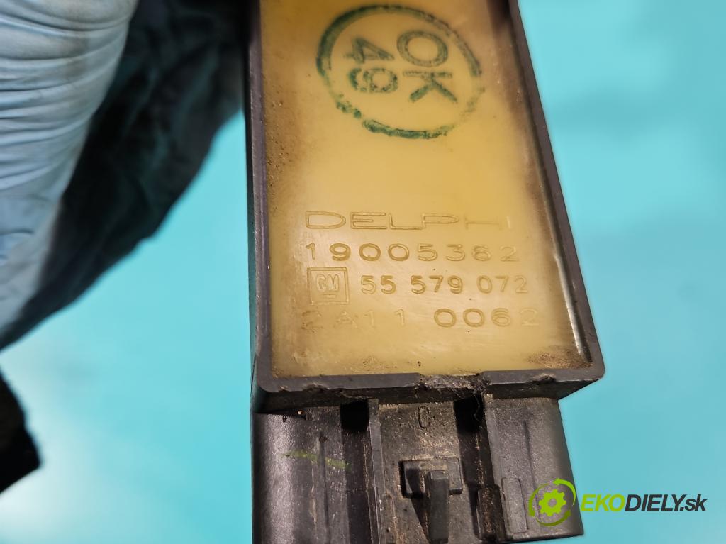 Opel Astra IV 2009-2015 1.4 T 140 HP manual 103 kW 1362 cm3 5- cievka zapaľovacia 55579072 (Zapaľovacie cievky, moduly)