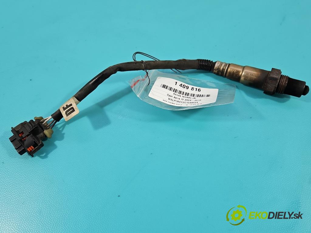 Opel Astra IV 2009-2015 1.4 T 140 HP manual 103 kW 1362 cm3 5- Sonda lambda 0258010065 (Lambda sondy)