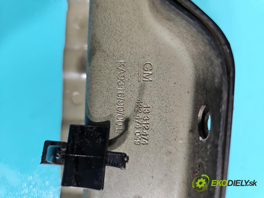 Opel Astra IV 2009-2015 1.4 T 140 hp manual 103 kW 1362 cm3 5- stěna přední 13312474 (Výztuhy přední)