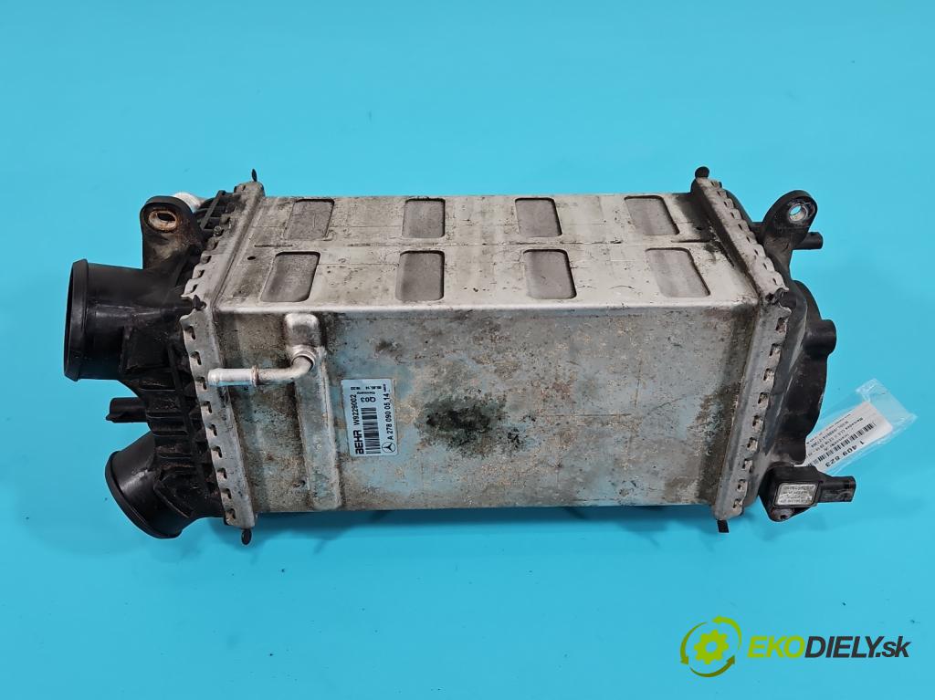 Mercedes CLS II C218 2010-2018 4.7 V8 (278922) automatic 315 kW 4664 cm3 4- Intercooler A2780900514 (Chladiče nasávaného vzduchu (intercoolery))