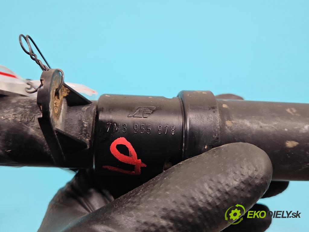 Vw Sharan I 1995-2010 1.8 T 150 HP manual 110 kW 1781 cm3 5- ostrekovač reflektor: ľavý 7M3955978 (Motorček ostrekovačov)