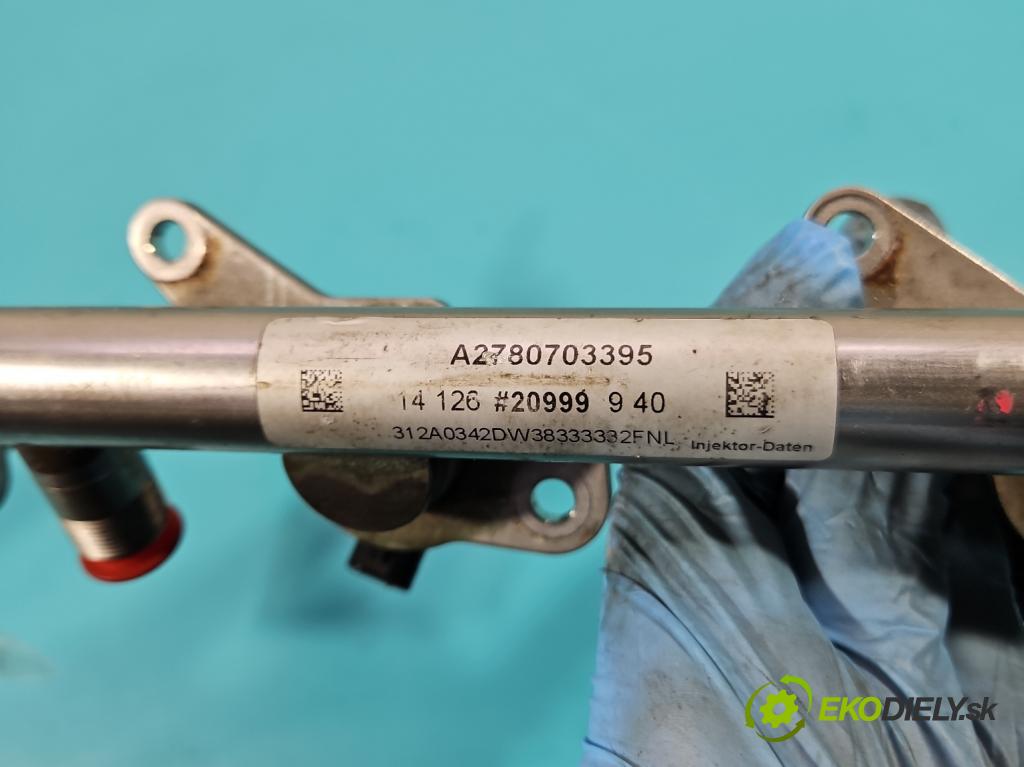 Mercedes CLS II C218 2010-2018 4.7 V8 (278922) automatic 315 kW 4664 cm3 4- vstrek A2780703395 (Vstrekovače)
