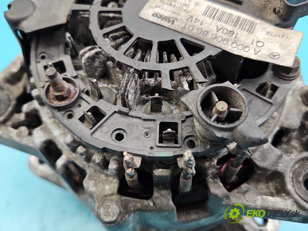 Mercedes CLS II C218 2010-2018 4.7 V8 (278922) automatic 315 kW 4664 cm3 4- Alternator A0009068601 (Alternátory)