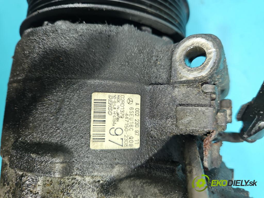 Mercedes CLS II C218 2010-2018 4.7 V8 (278922) automatic 315 kW 4664 cm3 4- Kompresor: klíma A0022309711 (Kompresory)