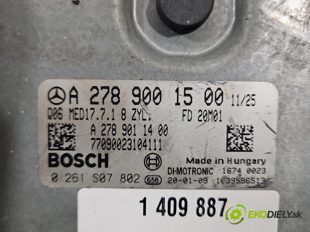 Mercedes CLS II C218 2010-2018 4.7 V8 (278922) automatic 315 kW 4664 cm3 4- riadiaca jednotka motora A2789001500